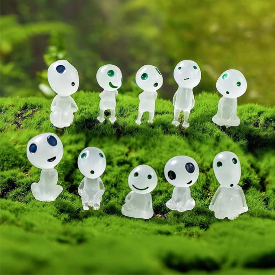 decoration jardin miniature transparent