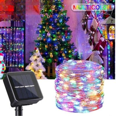 Guirlande lumineuse solaire - Festif Éclats - Jardin Frais