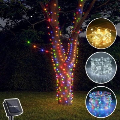 Guirlande lumineuse solaire - Festif Éclats - Jardin Frais