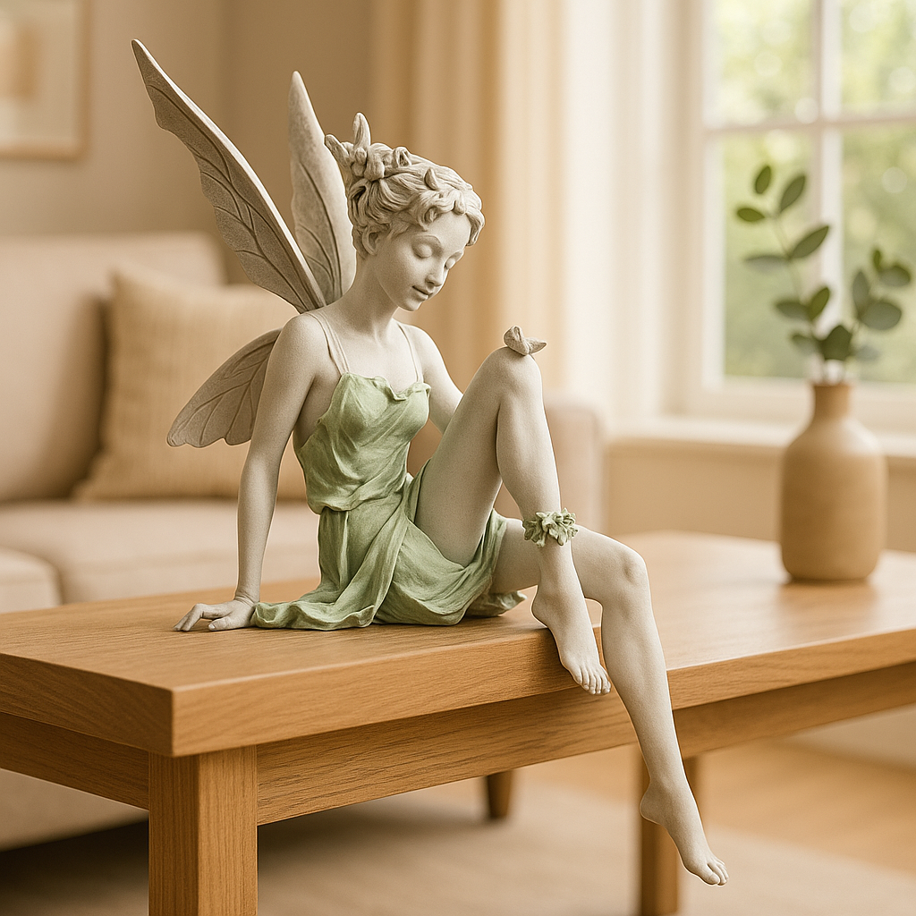 sculpture jardin fee beaute