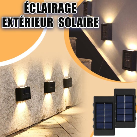 EcoLight™ - Éclairage extérieur solaire - Jardin Frais
