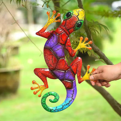 decoration de jardin lezard jolie