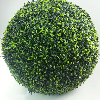 decoration jardin boule gazon une