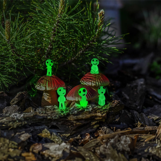 decoration jardin miniature foret