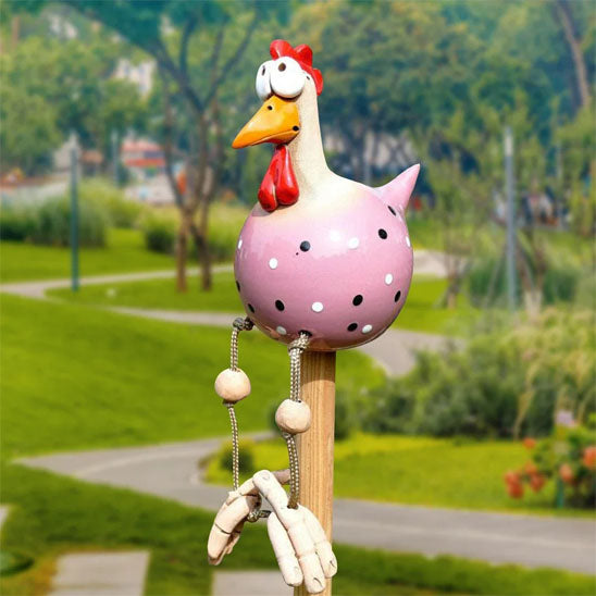 decoration jardin pink