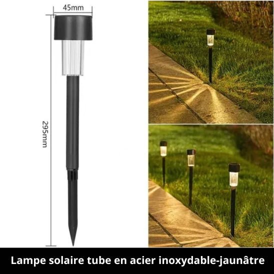 Éclairage Extérieur Économique et écologique | Lampes Solaires Élégantes™ - Jardin Frais