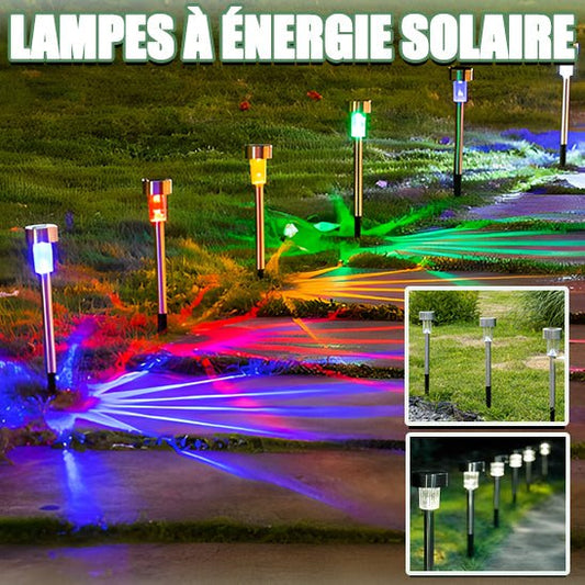 Éclairage Extérieur Économique et écologique | Lampes Solaires Élégantes™ - Jardin Frais