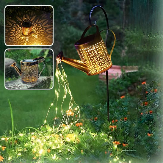 Guirlande Lumineuse Solaire - Arrosoir - Jardin Frais