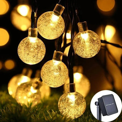 Guirlande Lumineuse Solaire - Classique - Jardin Frais