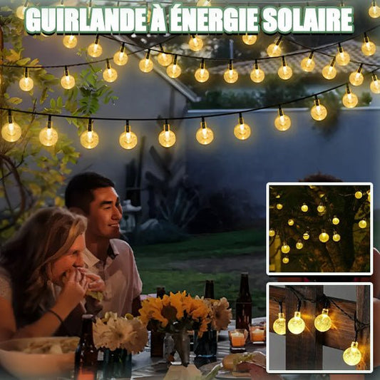 Guirlande Lumineuse Solaire - Classique - Jardin Frais