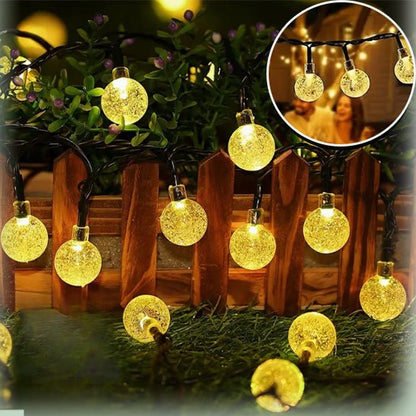 Guirlande Lumineuse Solaire - Classique - Jardin Frais