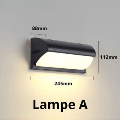 Lampe Extérieure à Détection de Mouvement - Jardin Frais