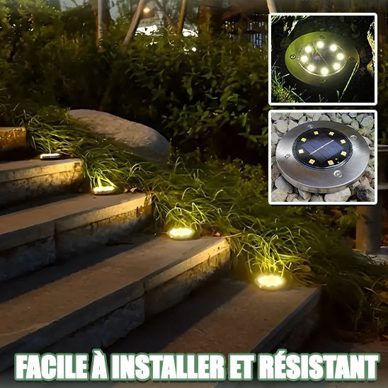 Lampes de Jardin Solaire - PiqueSol - Jardin Frais