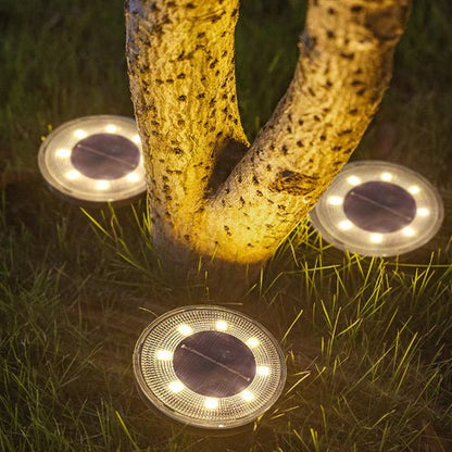 Lampes Solaires pour le Jardin - Lampe Solaire Sol - Jardin Frais