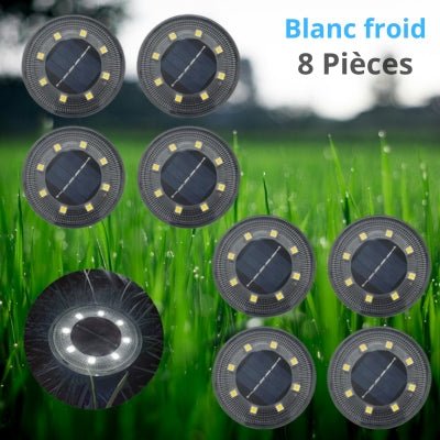 Lampes Solaires pour le Jardin - Lampe Solaire Sol - Jardin Frais