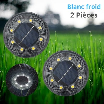 Lampes Solaires pour le Jardin - Lampe Solaire Sol - Jardin Frais