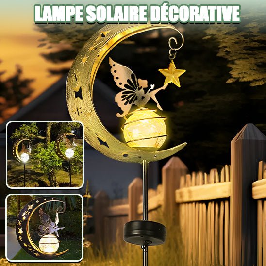 Lampes Solaires pour le Jardin - Lune Décorative - Jardin Frais