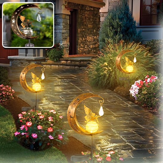 Lampes Solaires pour le Jardin - Lune Décorative - Jardin Frais