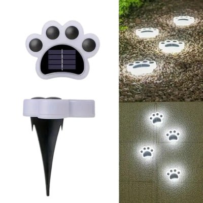 Lampes Solaires pour le Jardin - Patte de Chien - Jardin Frais