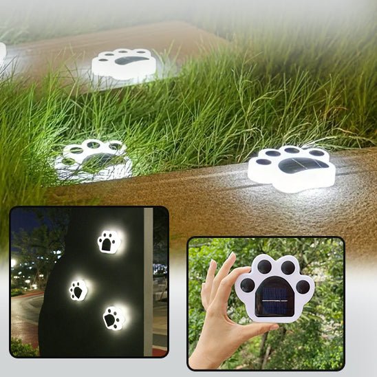 Lampes Solaires pour le Jardin - Patte de Chien - Jardin Frais