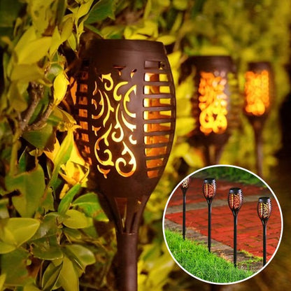 Lampes Solaires pour le Jardin | Torche Écologique - Jardin Frais