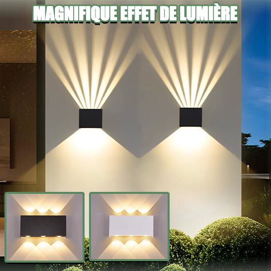 Luminaire Extérieur Façade - Éclat de Jardin - Jardin Frais