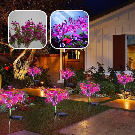 Luminaire fleur - luminaires fleurs - Jardin Frais