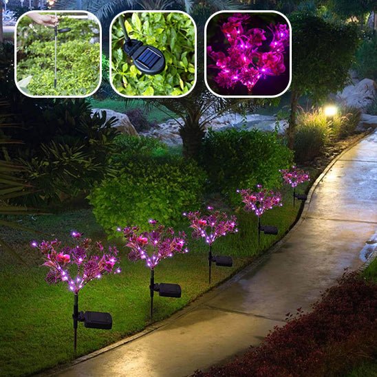 Luminaire fleur - luminaires fleurs - Jardin Frais