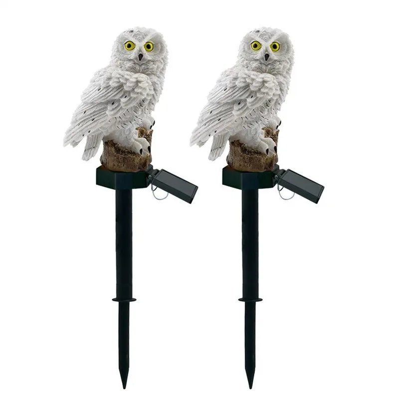 Luminaires Solaires Extérieurs - Hibou - Jardin Frais