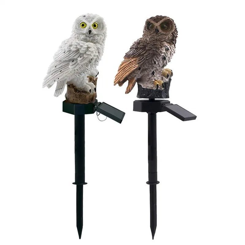 Luminaires Solaires Extérieurs - Hibou - Jardin Frais