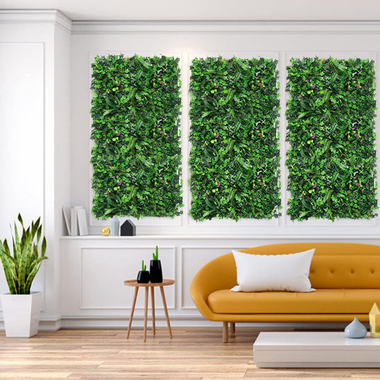 mur vegetal artificiel organise