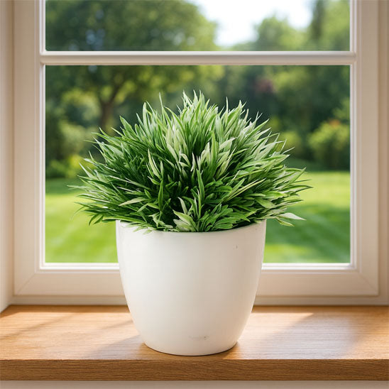 plante artificielle interieur blanc