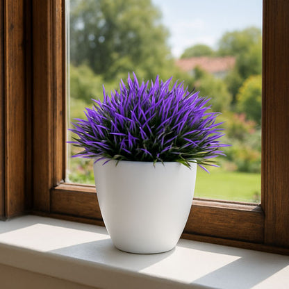 plante artificielle interieur mauve