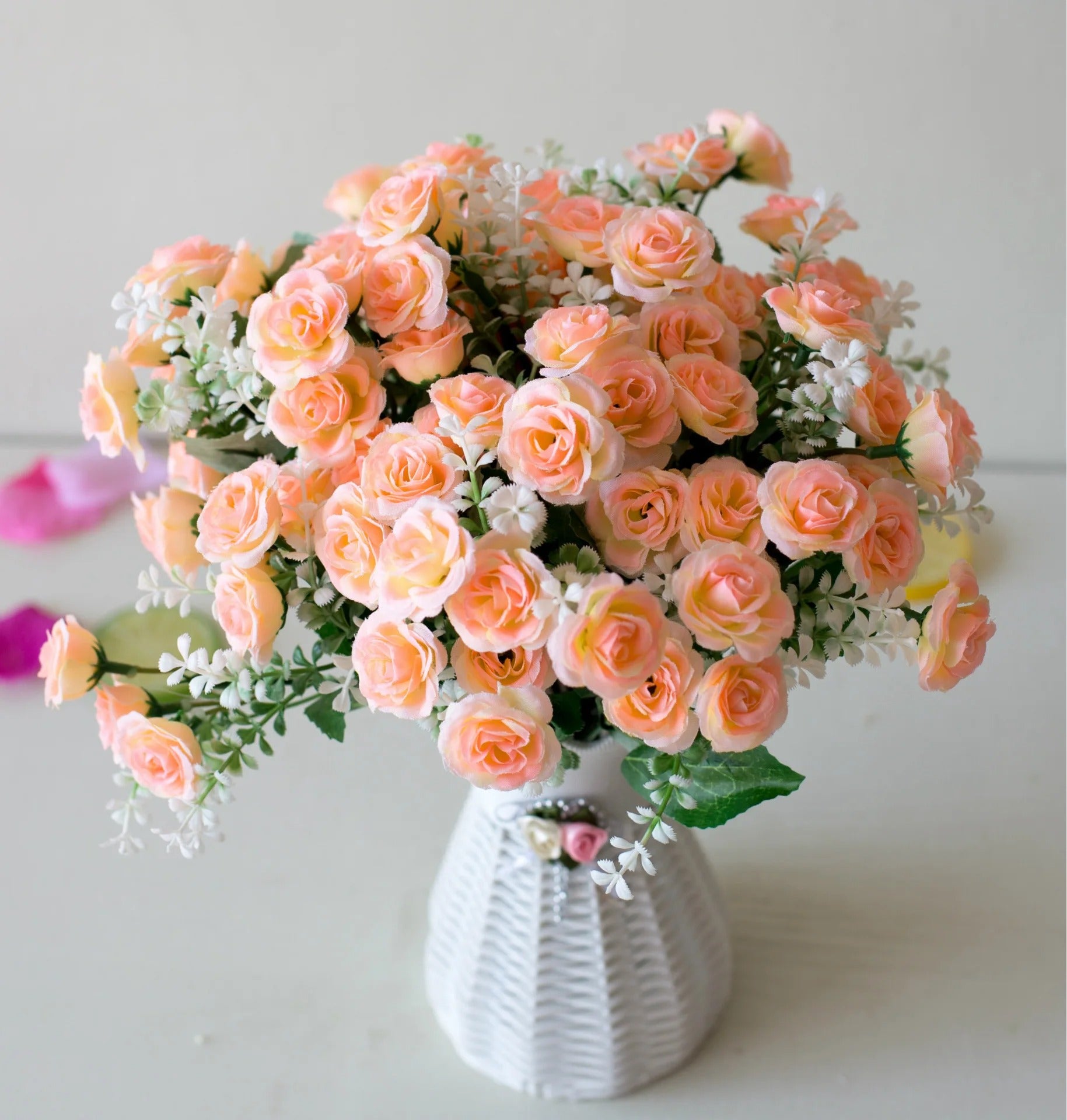 plante artificielle interieur roseclair