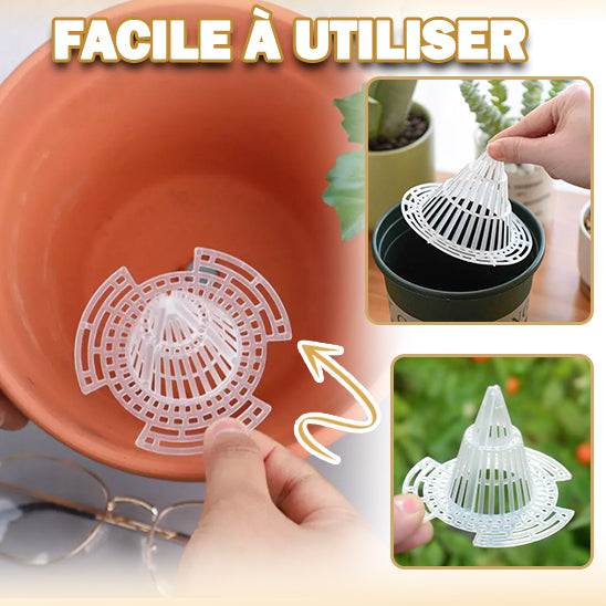 Outil de Drainage pour Pot de Plante