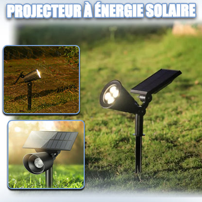 Projecteur Extérieur Solaire - LumiProject