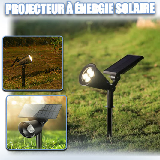 Projecteur Extérieur Solaire - LumiProject