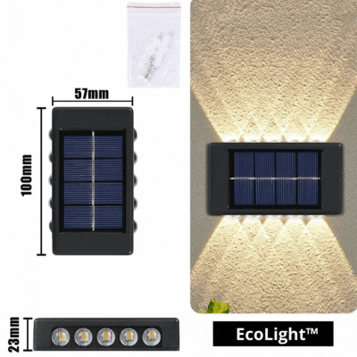 EcoLight™ - Éclairage extérieur solaire - Jardin Frais